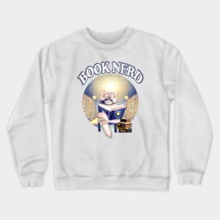 Book Lover Nerd Crewneck Sweatshirt